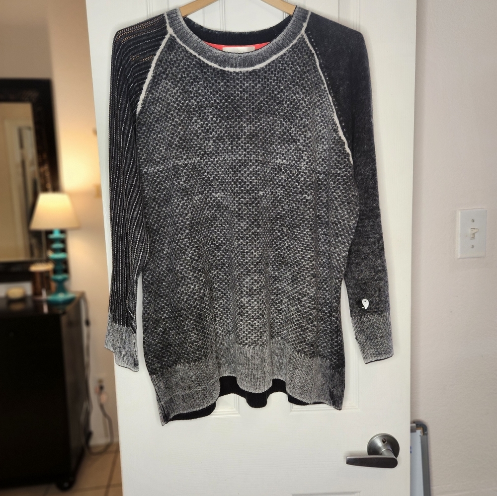 NWT Lisa Todd Plus Size Balancing Act Cashmere Pullover